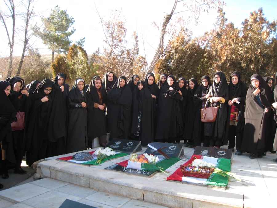 دیدار دانشجویان با خانواده شهید اعتدال پور