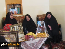 دیدار دانشجویان با خانواده شهید اعتدال پور