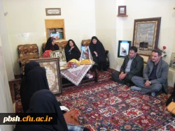 دیدار دانشجویان با خانواده شهید اعتدال پور