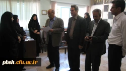 بازدید  دکتر رحیمی رئیس استانی دانشگاه فرهنگیان 3