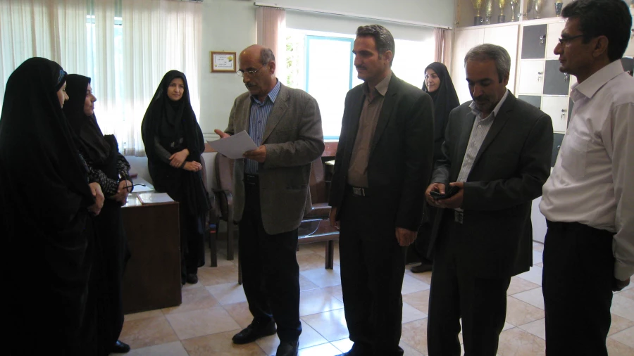 بازدید  دکتر رحیمی رئیس استانی دانشگاه فرهنگیان 3