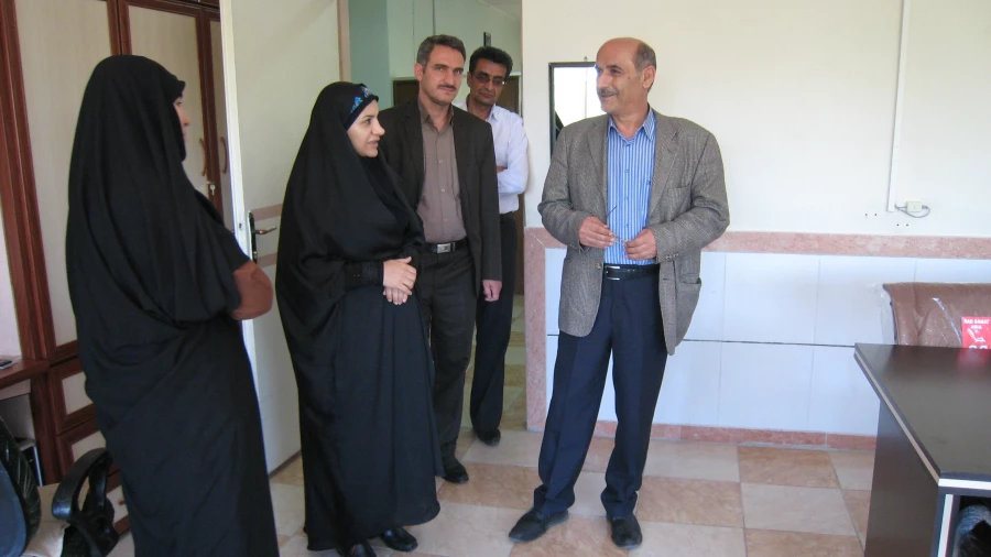 بازدید  دکتر رحیمی رئیس استانی دانشگاه فرهنگیان 4