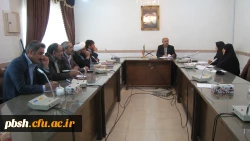 برگزاری جلسه شورای فرهنگی -اجتماعی  در پردیس شهید باهنر  2