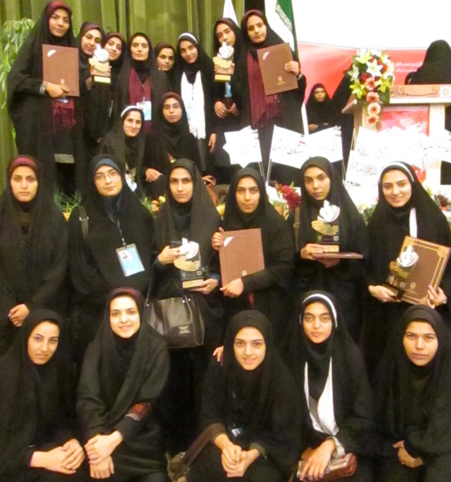 افتخارآفرینی دانشجو معلمان پردیس در بیست وپنجمین جشنواره علمی,ادبی وهنری