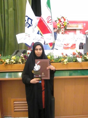 افتخارآفرینی دانشجو معلمان پردیس در بیست وپنجمین جشنواره علمی,ادبی وهنری