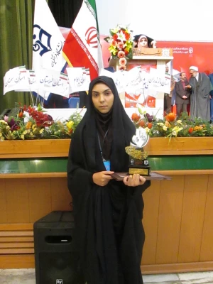 افتخارآفرینی دانشجو معلمان پردیس در بیست وپنجمین جشنواره علمی,ادبی وهنری