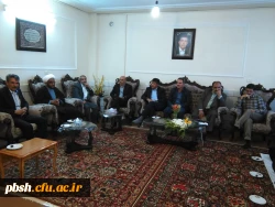 دیدار کارکنان دانشگاه فرهنگیان با خانواده  حاج محمد جواد فیاض جان باخته  فاجعه منا 4