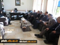 بازدید قائم مقام دانشگاه فرهنگیان جناب آقای دکتر تاجیک اسماعیلی از پردیس ها ومراکز آموزش عالی استان چهارمحال وبختیاری 2