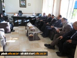 بازدید قائم مقام دانشگاه فرهنگیان جناب آقای دکتر تاجیک اسماعیلی از پردیس ها ومراکز آموزش عالی استان چهارمحال وبختیاری