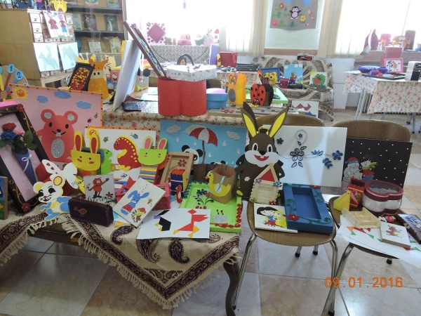 برگزاری ژوژمان آثار هنری دانشجو معلمان پردیس 2