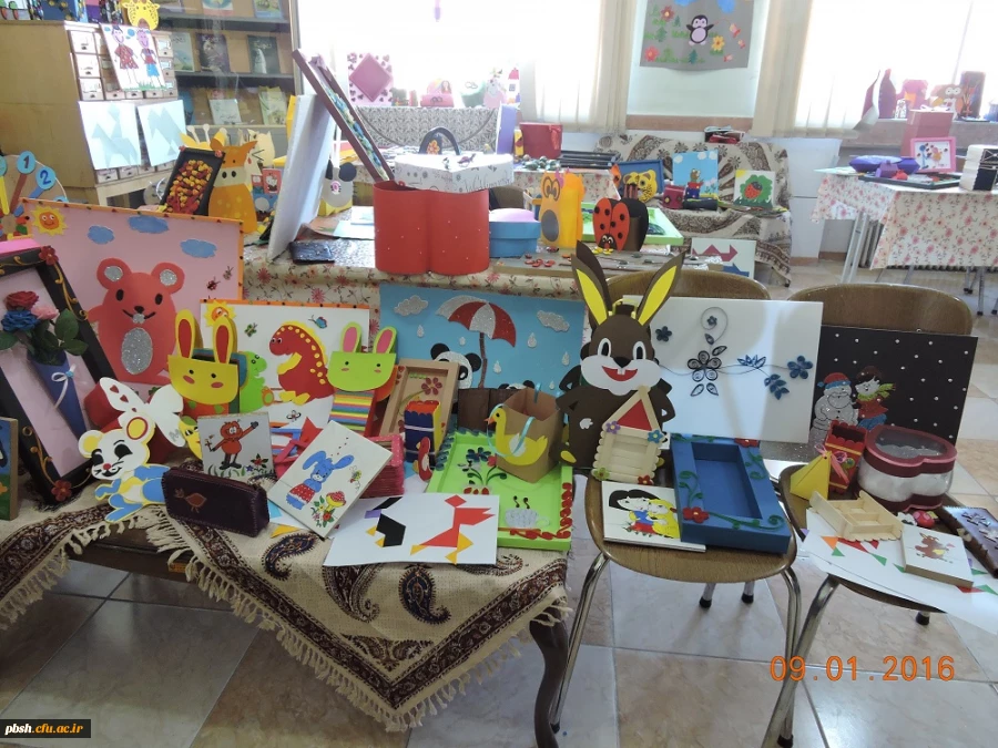 برگزاری ژوژمان آثار هنری دانشجو معلمان پردیس 2