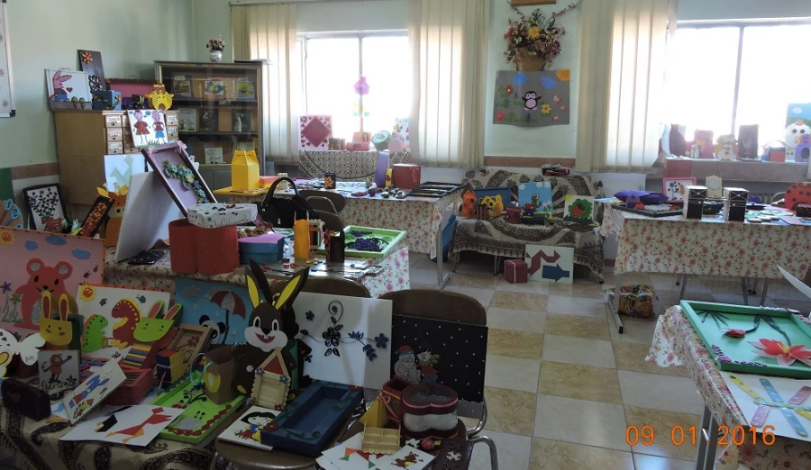 برگزاری ژوژمان آثار هنری دانشجو معلمان پردیس 4