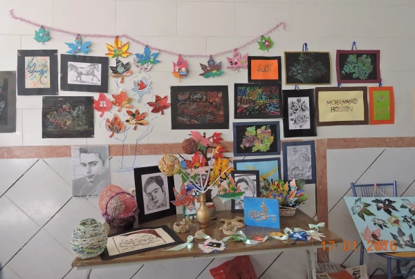 برگزاری ژوژمان آثار هنری دانشجو معلمان پردیس 5