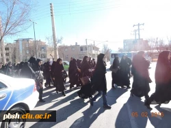 به مناسبت دهه فجر: پیاده روی دانشجو معلمان از پردیس تا بوستان بانوان 5