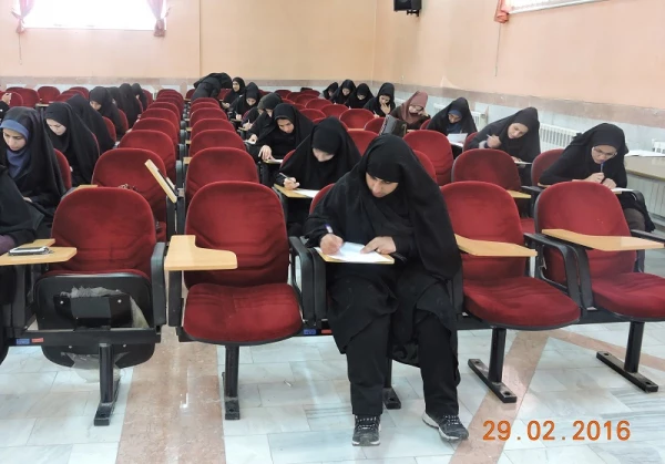 برگزاری بخش کتبی مسابقات جشنواره فرهنگی 3