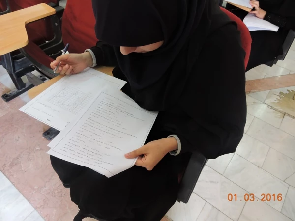 برگزاری بخش کتبی مسابقات جشنواره فرهنگی 4