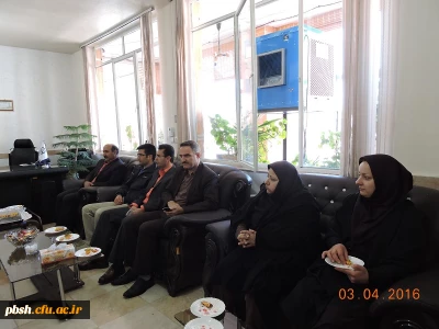 دیدار نوروزی با سرپرست مدیریت امور استانی و سرپرست پردیس بحرالعلوم شهرکرد