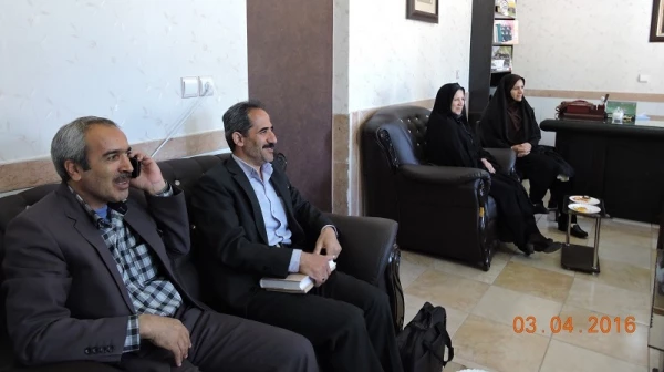 دیدار نوروزی سرپرست پردیس بحرالعلوم شهرکرد از پردیس شهید باهنر 6