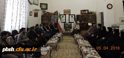 دیدار نوروزی مسؤولین دانشگاه فرهنگیان با با نماینده ولی فقیه در استان 2