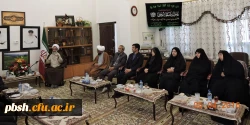 دیدار نوروزی مسؤولین دانشگاه فرهنگیان با با نماینده ولی فقیه در استان 3