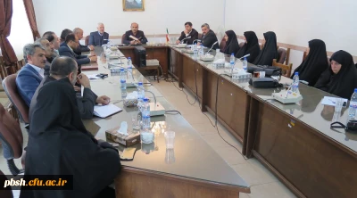 بازدید مسئولین توسعه ومدیریت منابع از پردیس  شهید باهنر