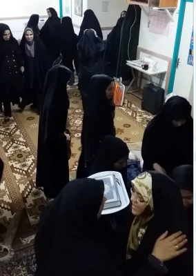 شرکت دانشجو معلمان در مراسم معنوی اعتکاف 4