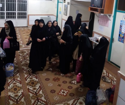 شرکت دانشجو معلمان در مراسم معنوی اعتکاف 5