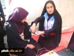 برپایی چادر سلامت به مناسبت هفته خوابگاه ها 3