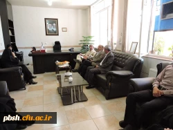 حضور دکتر کیانی، معاون نظارت و ارزیابی دانشگاه فرهنگیان در پردیس شهید باهنر شهرکرد 2