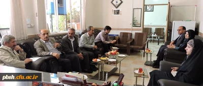 حضور دکتر کیانی، معاون نظارت و ارزیابی دانشگاه فرهنگیان در پردیس شهید باهنر شهرکرد