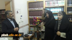 حضور جناب آقای  ماجدی نیا سرپرست دفتر مرکزی حراست در پردیس شهید باهنر 2