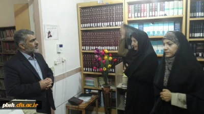 حضور جناب آقای  ماجدی نیا سرپرست دفتر مرکزی حراست در پردیس شهید باهنر