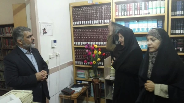 حضور جناب آقای  ماجدی نیا سرپرست دفتر مرکزی حراست در پردیس شهید باهنر 2