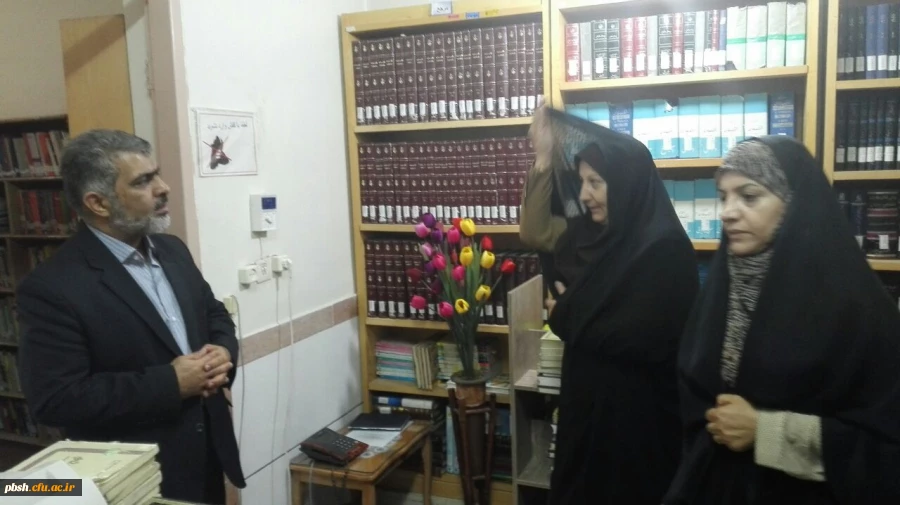 حضور جناب آقای  ماجدی نیا سرپرست دفتر مرکزی حراست در پردیس شهید باهنر 2