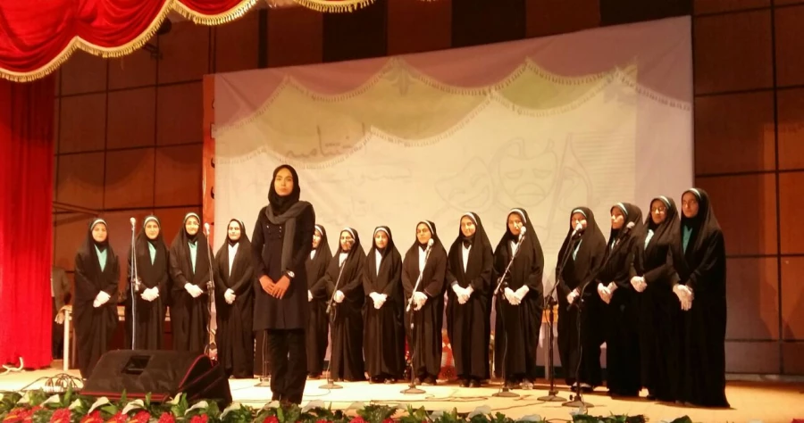 دخشش دانشجومعلمان پردیس شهید باهنر با کسب مقام اول رشته سرود  4