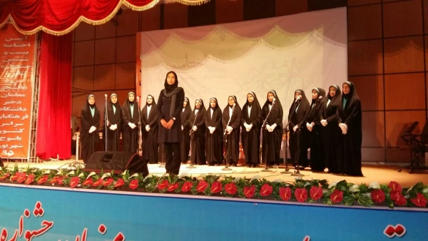 دخشش دانشجومعلمان پردیس شهید باهنر با کسب مقام اول رشته سرود  6