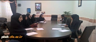 جلسه ی بررسی مسائل مهم آموزشی