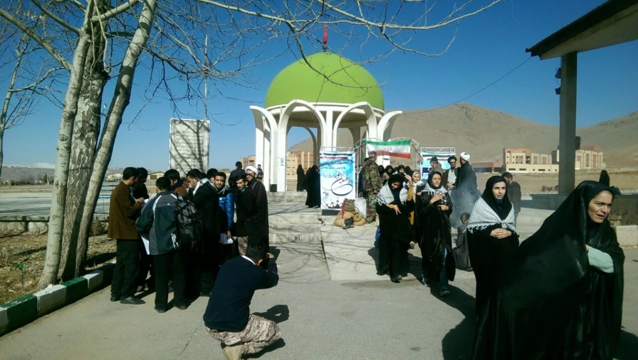 شرکت دانشجومعلمان پردیس شهید باهنر در اردوی راهیان نور 4