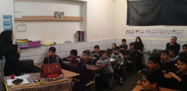 بازدید از کارورزان در مدارس 6