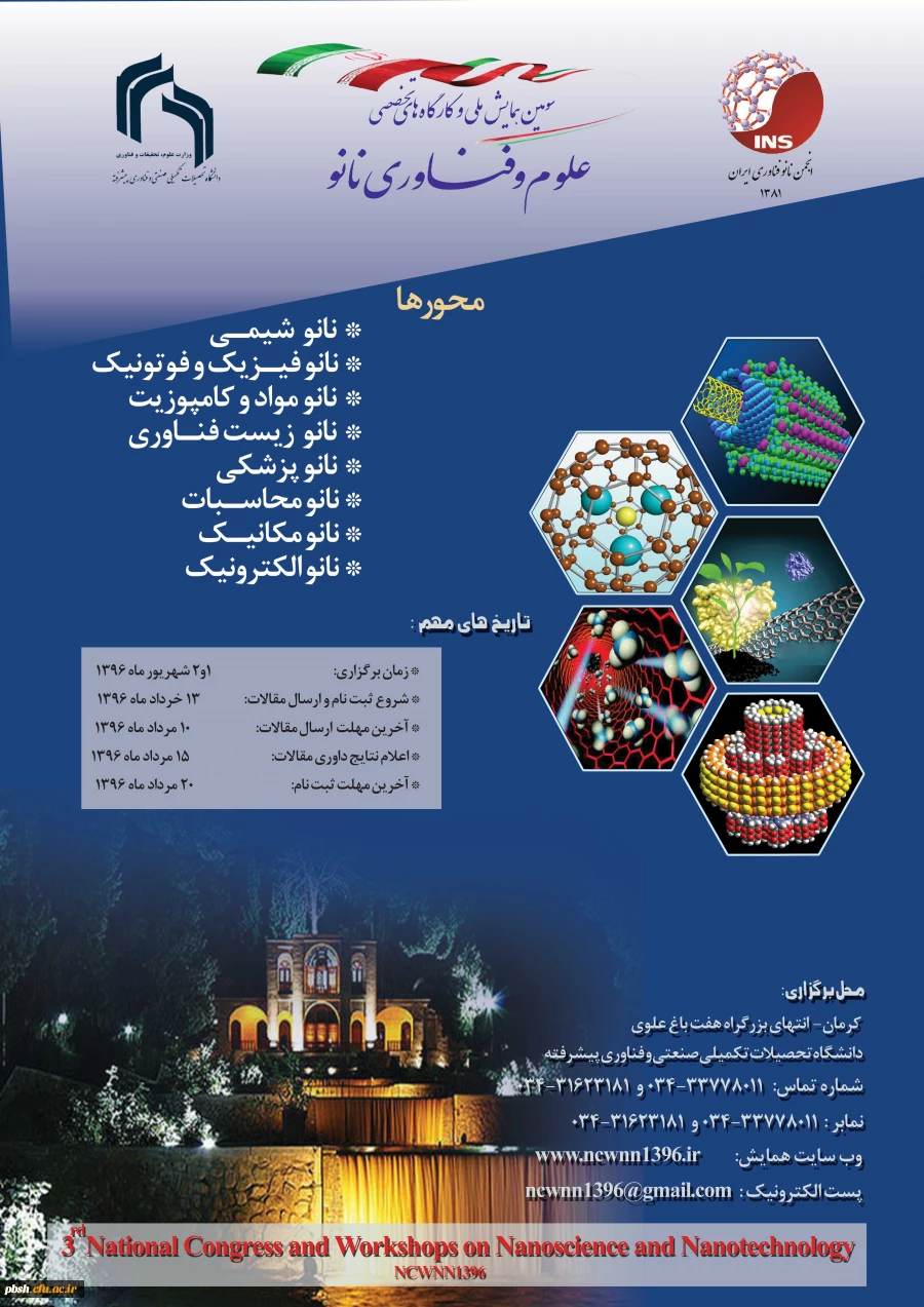 سومین همایش ملی و کارگاه های تخصصی علوم و فناوری نانو  NCWNN1396