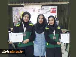 کسب رتبه برتر در رشته بدمینتون در بیست و سومین المپیاد ورزشی 3