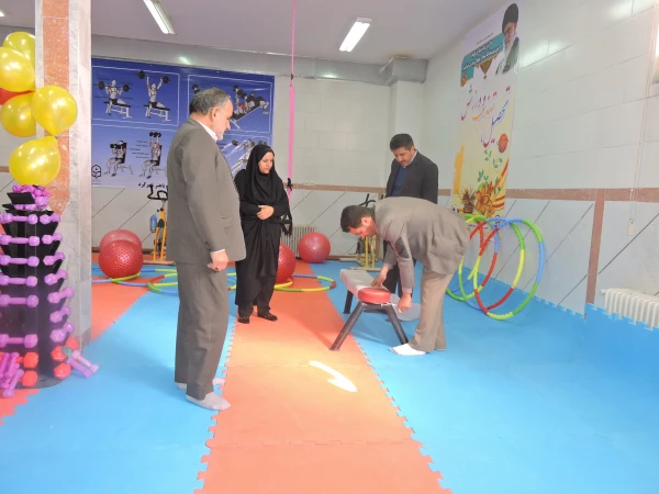 افتتاح سالن ورزشی پردیس شهید باهنر 6