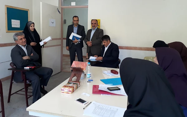 بازدید مدیر کل آموزش و پرورش استان از مصاحبه استخدامی آموزش و پرورش 2