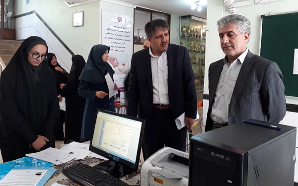 بازدید مدیر کل آموزش و پرورش استان از مصاحبه استخدامی آموزش و پرورش 3