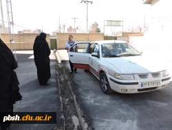 بازدید هلال احمر از اتاق هلال احمر پردیس باهنر