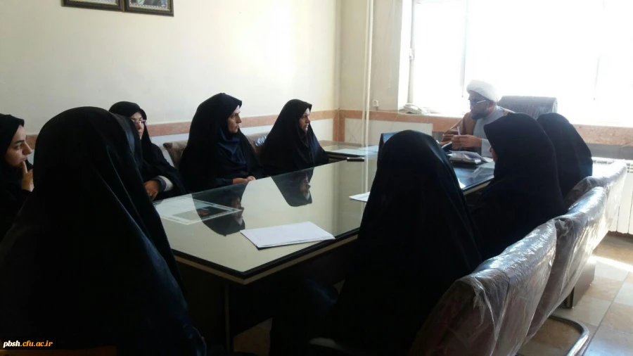 جلسه کمیته فرهنگی با حضور حجت الاسلام شاهسون