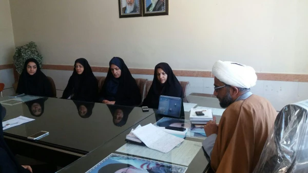 جلسه کمیته فرهنگی با حضور حجت الاسلام شاهسون