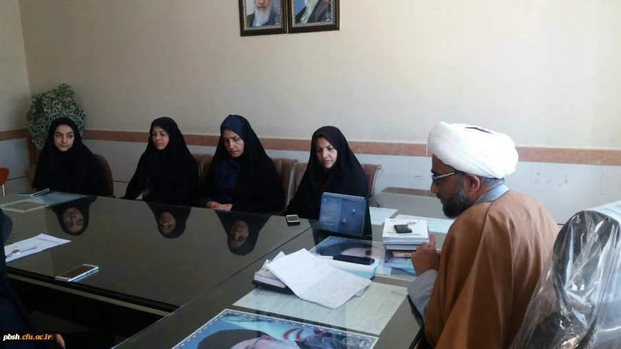 جلسه کمیته فرهنگی با حضور حجت الاسلام شاهسون