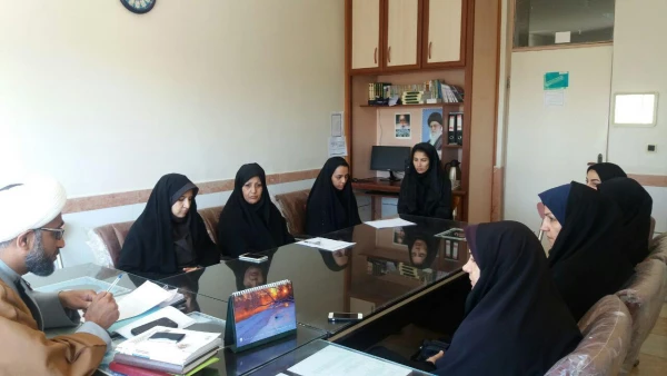 جلسه کمیته فرهنگی با حضور حجت الاسلام شاهسون