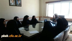 جلسه کمیته فرهنگی با حضور حجت الاسلام شاهسون
